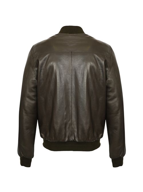 Giacca Derek Seamless in pelle Dark Brown LEATHER AUTHORITY | DEREK SEAMLESS06